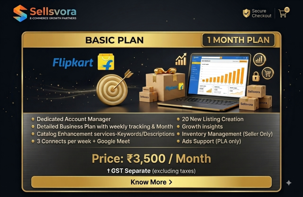 Flipkart – Starter Growth Plan