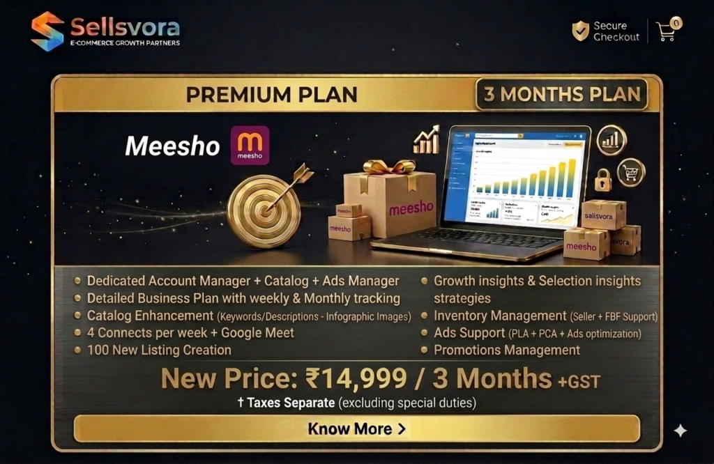 Meesho – Premium Growth Plan
