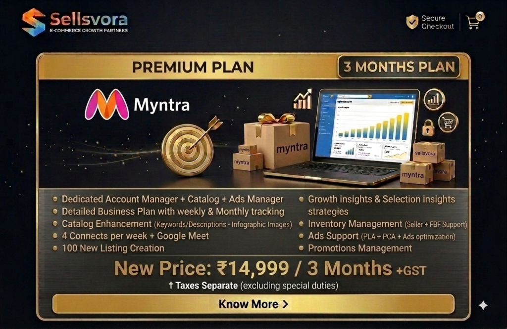 Myntra – Premium Growth Plan